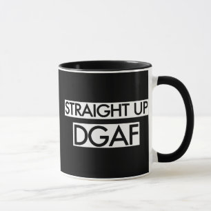 Caneca Hetero acima de DGAF