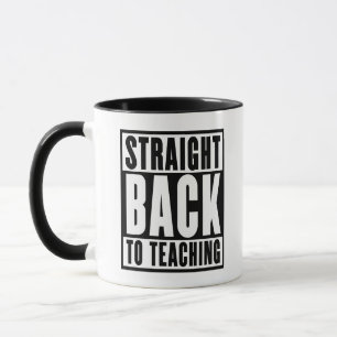 Caneca Hetero de volta ao ensino