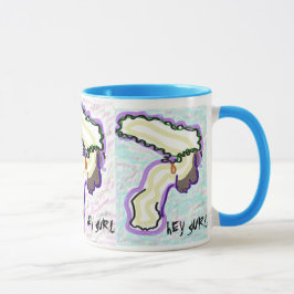 Caneca hEY bebida do gURL