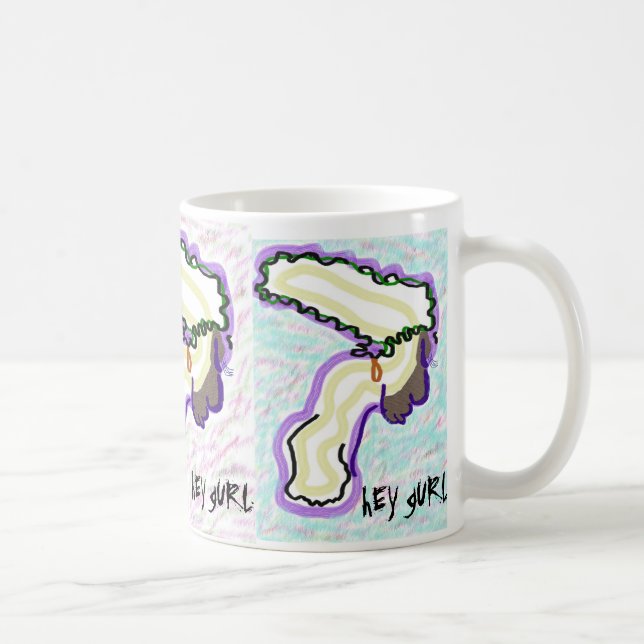 Caneca hEY bebida do gURL (Direita)