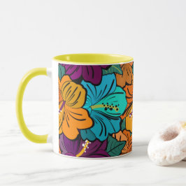 Caneca Hibisco Havaiano