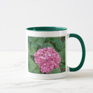 Caneca Hidrangea rosa