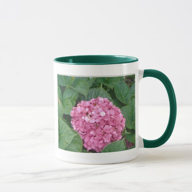Caneca Hidrangea rosa (Direita)