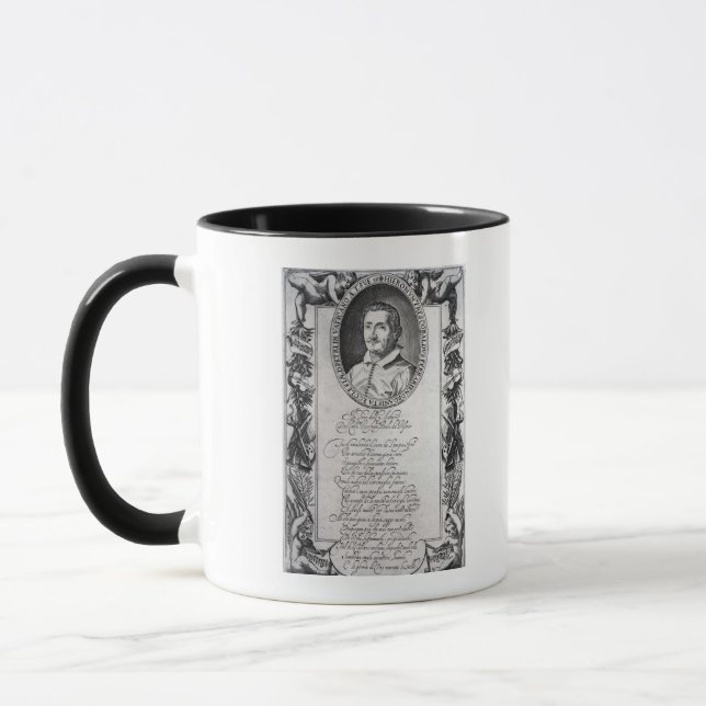 Caneca Hieronymus Frescobaldi, gravado pelo cristão (Esquerda)