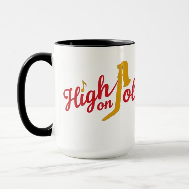 Caneca High on Polkas Logo Mug (Esquerda)