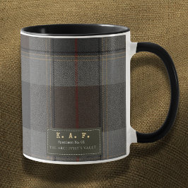 Caneca Highlands Dispatch: Personalized Tartan Field