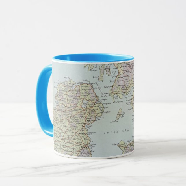 Caneca Highroads principais das ilhas britânicas (Frente Esquerda)