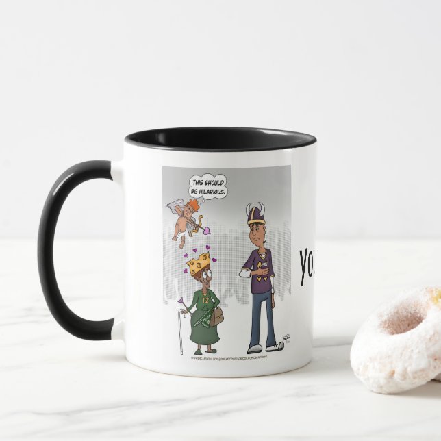 Caneca Hilarid Cupid Combo Mug (Com Donut)