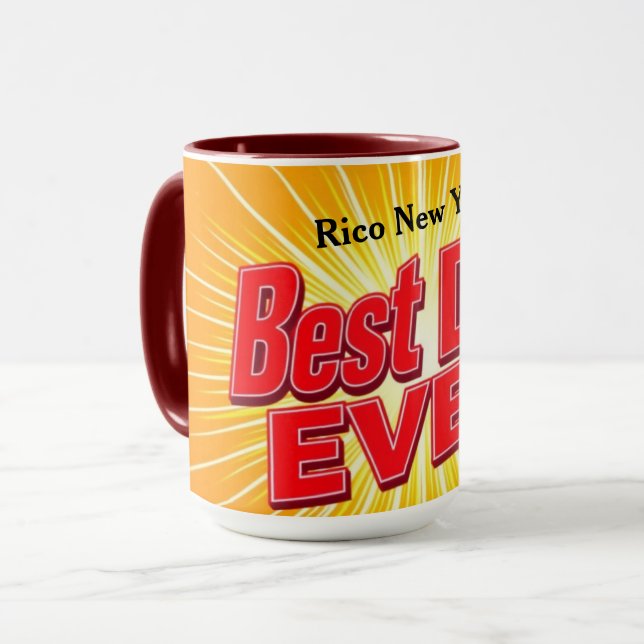 Caneca Hilarious Funny Dad Coffee Mug | Personalized (Frente Esquerda)