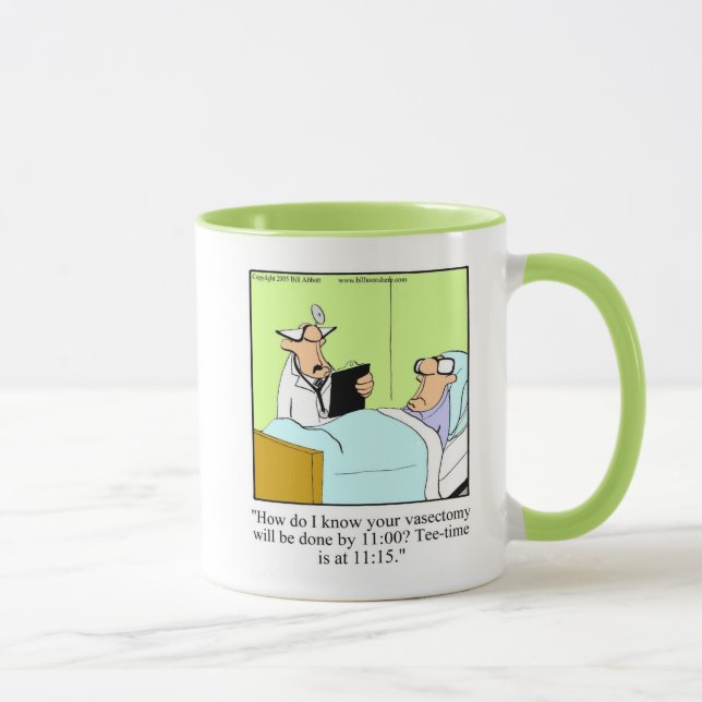 Caneca Hilarious Golf Humor Mug (Direita)