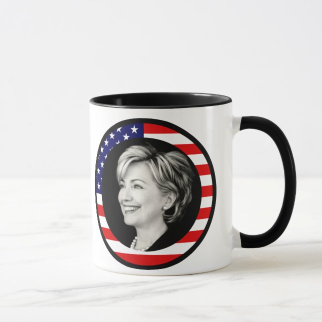 Caneca hillary clinton: pitoresco: (Direita)
