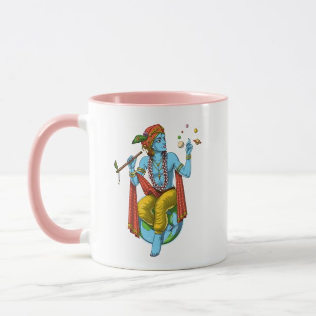 Caneca Hinduísmo Lord Krishna (Esquerda)
