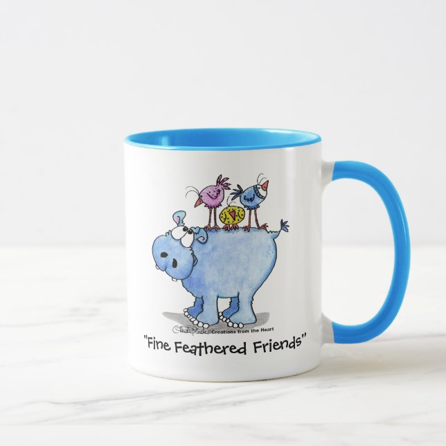 Caneca Hippo- Amigos Finos de Penas (Direita)