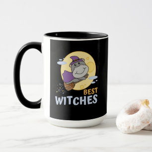 Caneca Hippo Halloween Witch Kids Bruxas Melhores Bruxas