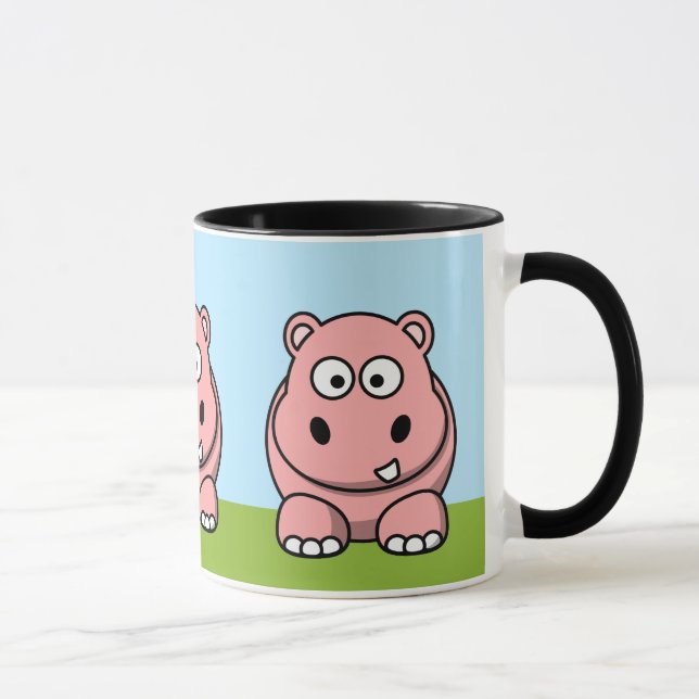 Caneca Hippo Rosa Bonito (Direita)