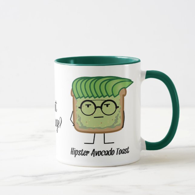 Caneca Hipster de brinde de cabelo (Direita)