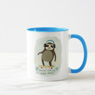 Caneca Hipster   Rollhar Com Minhas Pernas Lentas