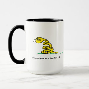 Caneca Hisssss Me Deixem Em Paz Rapazes Paródia de Gadsde