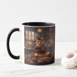 Caneca História caprichosa da Raposa Bruxa no jantar de H