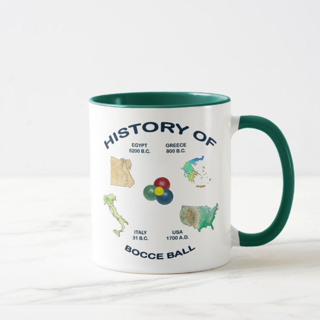 Caneca História da bola de Bocce (Direita)