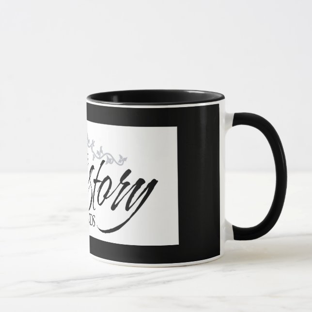 Caneca História De Amor Verdadeiro Nunca Acabou Com A Taç (Direita)
