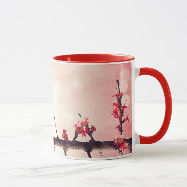 Caneca História dos pássaros do amor (Direita)