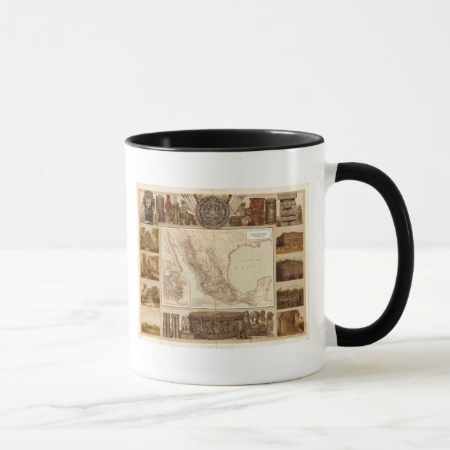 Caneca História e Arquitetura do México (Direita)