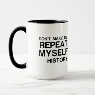 CANECA HISTÓRIA NÃO ME FAZ REPETIR