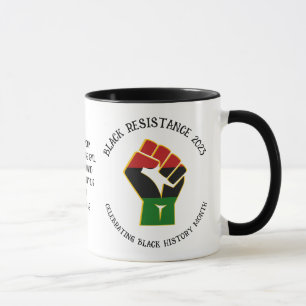 Caneca HISTÓRIA NEGRA MÊS 2023 Resistência