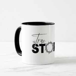 Caneca História Verdadeira Cruz Cristã de Páscoa