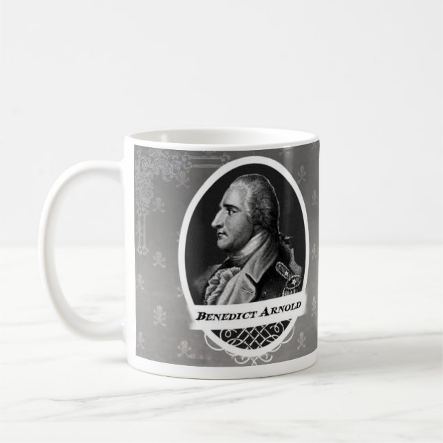 Caneca histórica de Benedict Arnold (Esquerda)