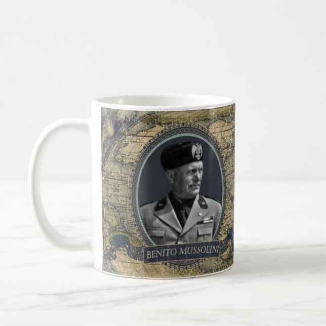 Caneca histórica de Benito Mussolini (Esquerda)