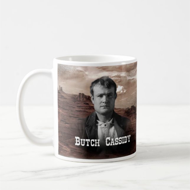Caneca histórica de Butch Cassidy (Esquerda)