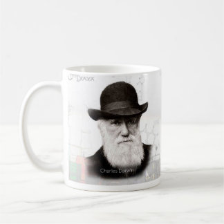 Caneca histórica de Charles Darwin