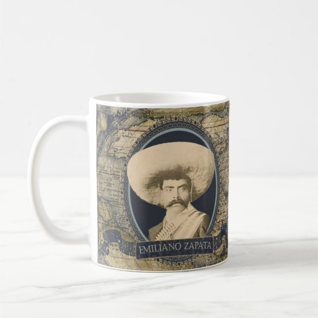 Caneca histórica de Emiliano Zapata (Esquerda)