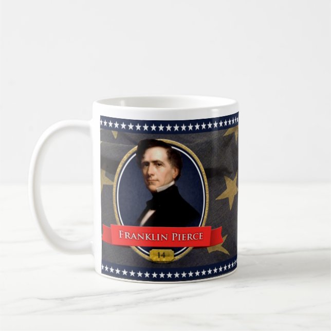 Caneca histórica de Franklin Pierce (Esquerda)