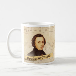 Caneca histórica de Frederic Chopin
