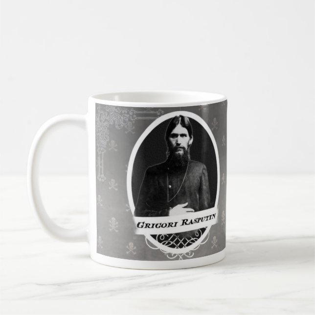 Caneca histórica de Grigori Rasputin (Esquerda)