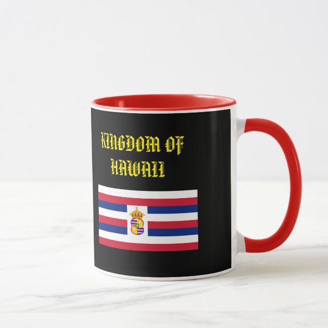 Caneca histórica de Havaí Kingdomi (Direita)