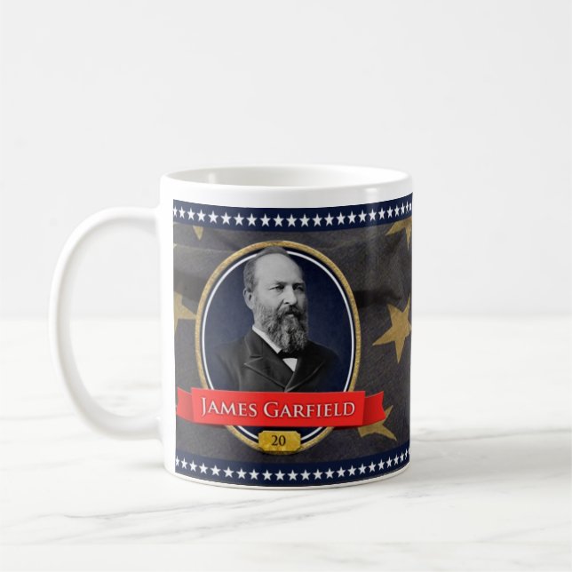 Caneca histórica de James Garfield (Esquerda)