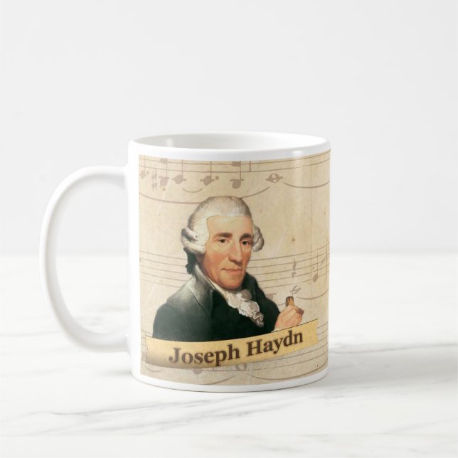 Caneca histórica de Joseph Haydn (Esquerda)