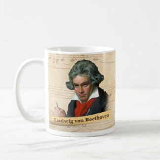 Caneca histórica de Ludwig van Beethoven