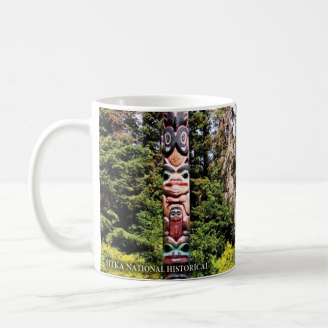 Caneca histórica nacional do parque de Sitka (Esquerda)
