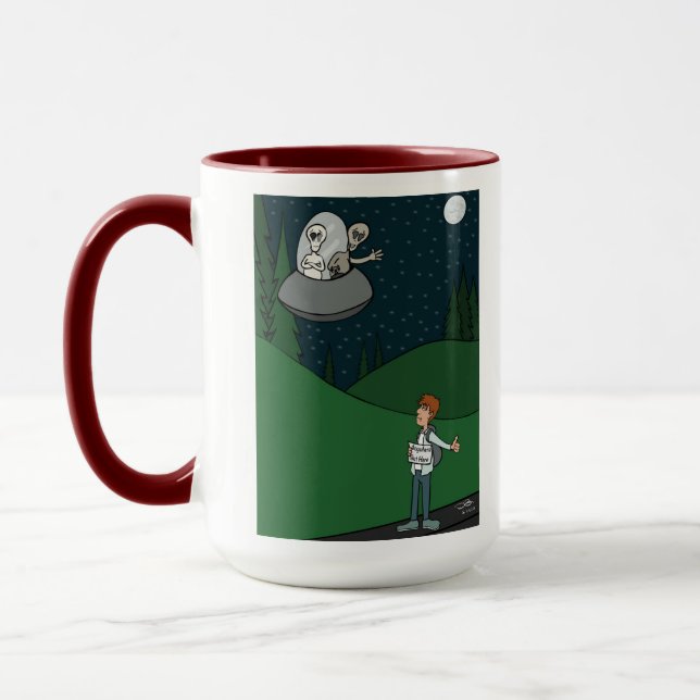 Caneca Hitchhiking (Esquerda)