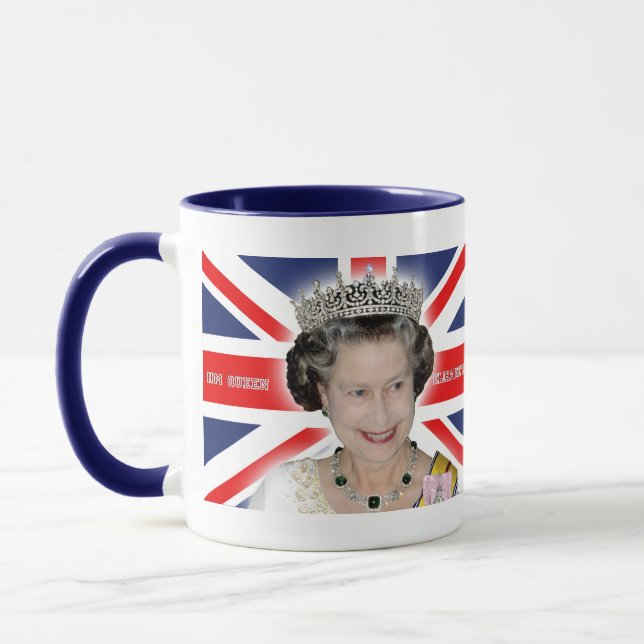 Caneca HM Queen Elizabeth II - Foto Pro (Esquerda)
