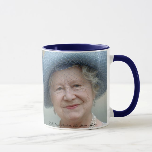 Caneca HM rainha Elizabeth, mãe de rainha (Direita)
