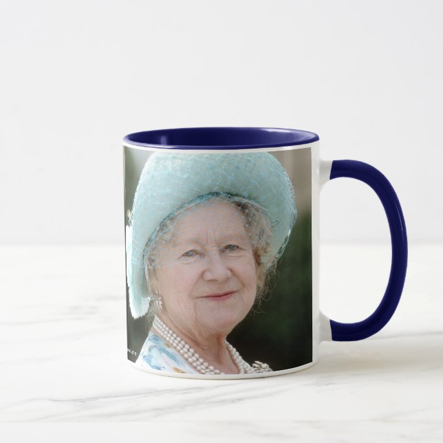 Caneca HM rainha Elizabeth, mãe de rainha Berlim 1987 (Direita)