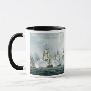 Caneca HMS Sirius, capitão Rowse que contrata um Squadr