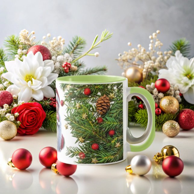 Caneca Ho, Ho Christmas with Coffee! (Criador carregado)