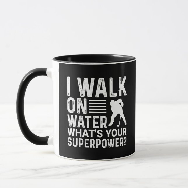 Caneca Hockey I Walk On Water (Esquerda)